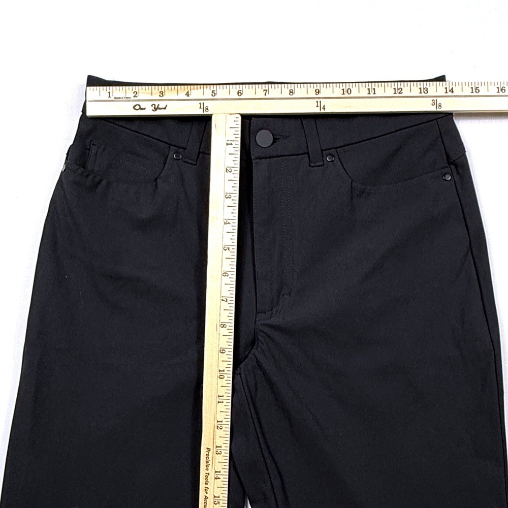 VRST Mens Limitless 5-Pocket Fit Pants Black Performance Trousers Sz 30 - Picture 6 of 7